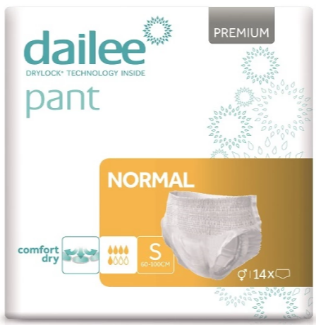 Dailee Pant Premium Підгузки-труси д/дорослих Normal Small 14шт